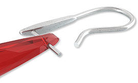 Sliding drop onto peg